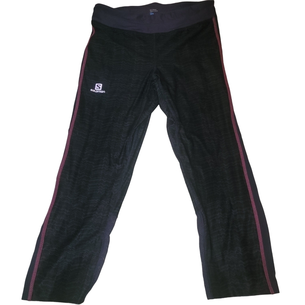 Salomon Advanced Skin Running Trail Cropped Leggings S